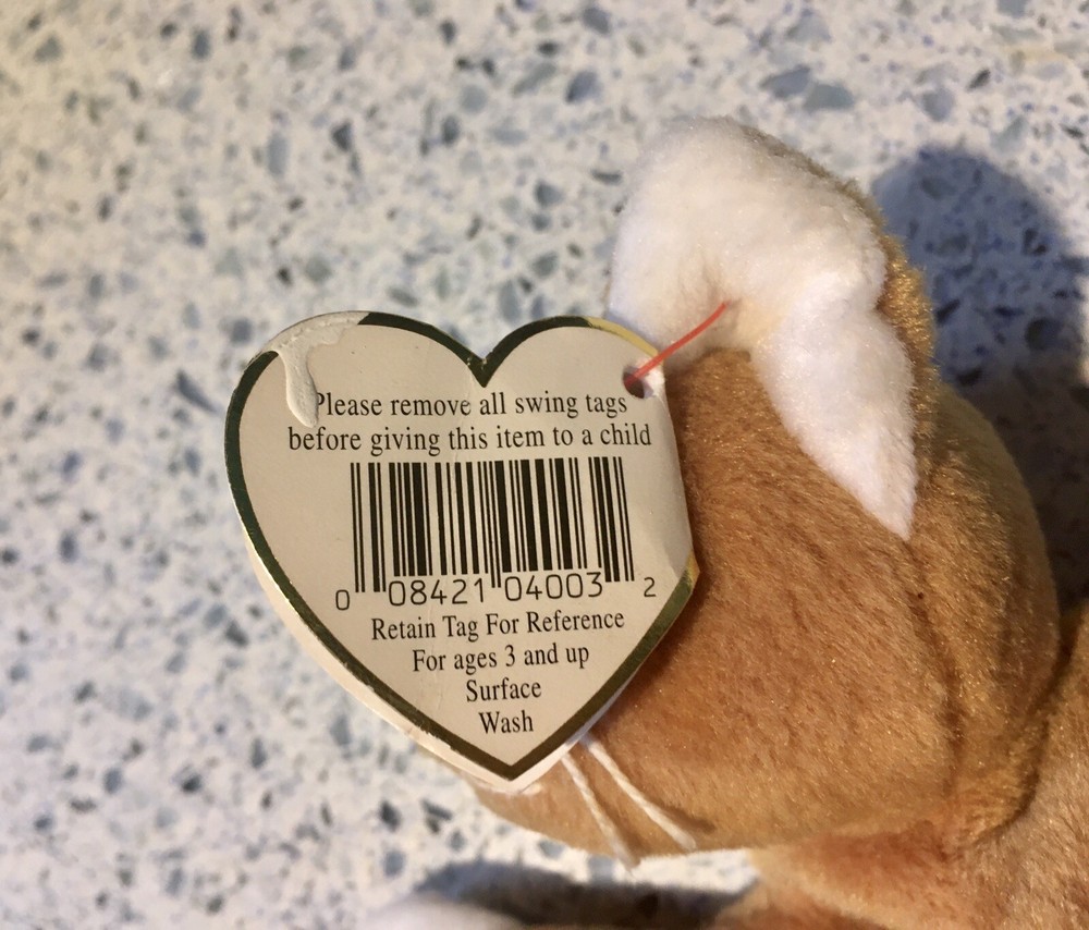 Nip the Cat Beanie Babies,1993-94, original tags