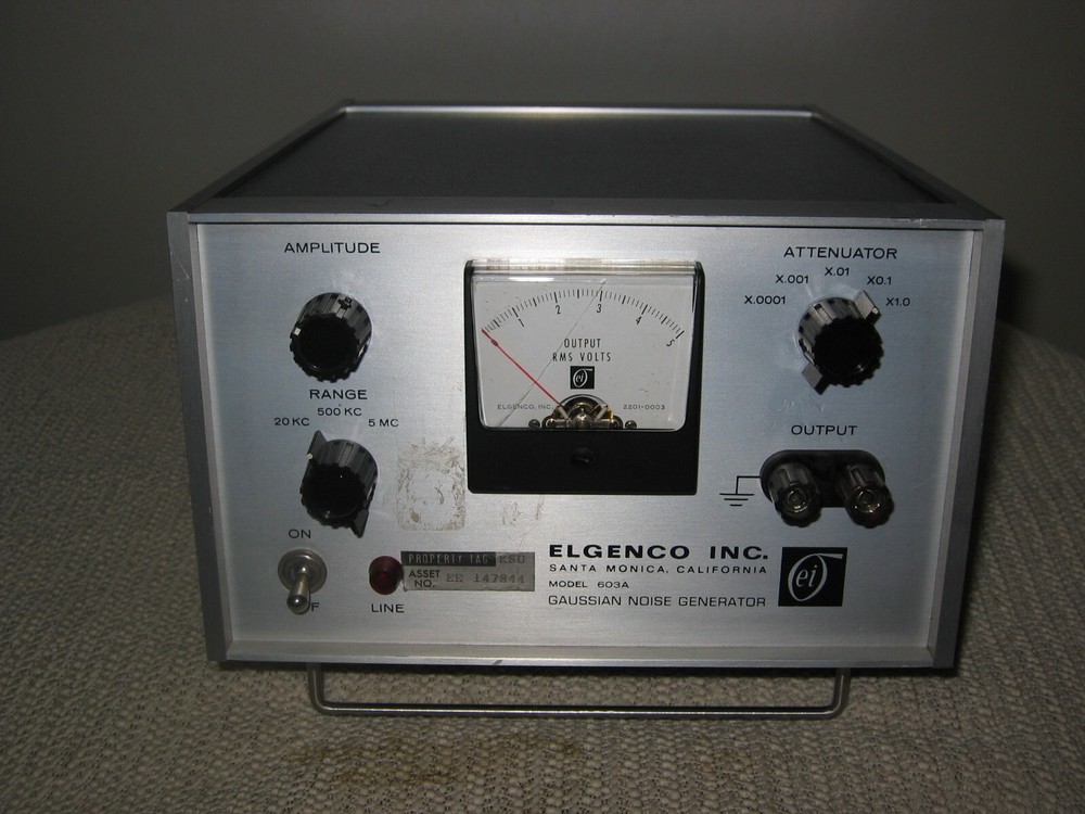 Elgenco Inc 603A Gaussian Noise Generator