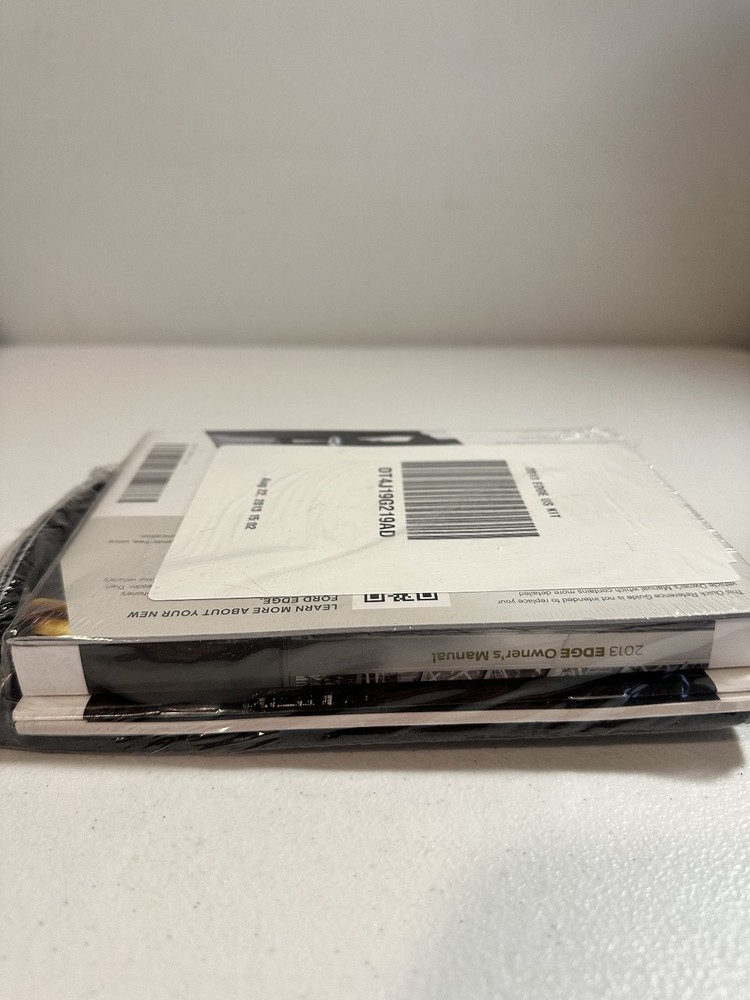 2013 Ford Edge Owners Manual Set Sealed With Case