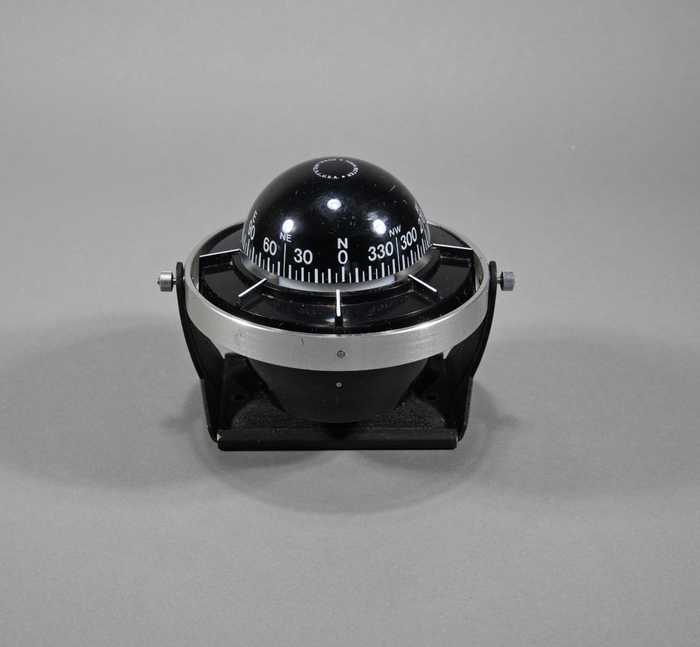 Vintage Aquameter Marine Compass w/ Instructions