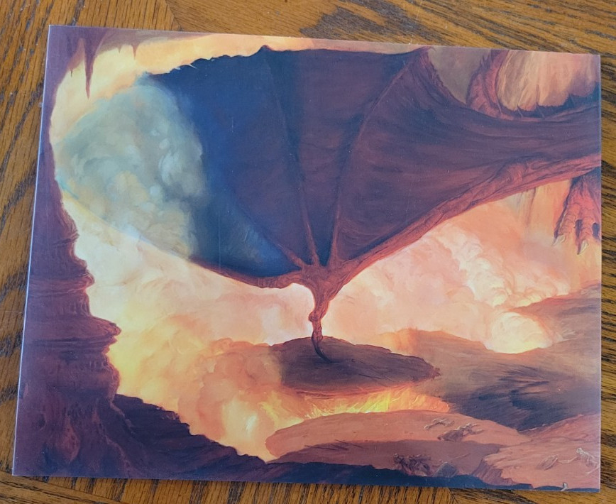 Dungeon Masters screen 4 panel Very Good