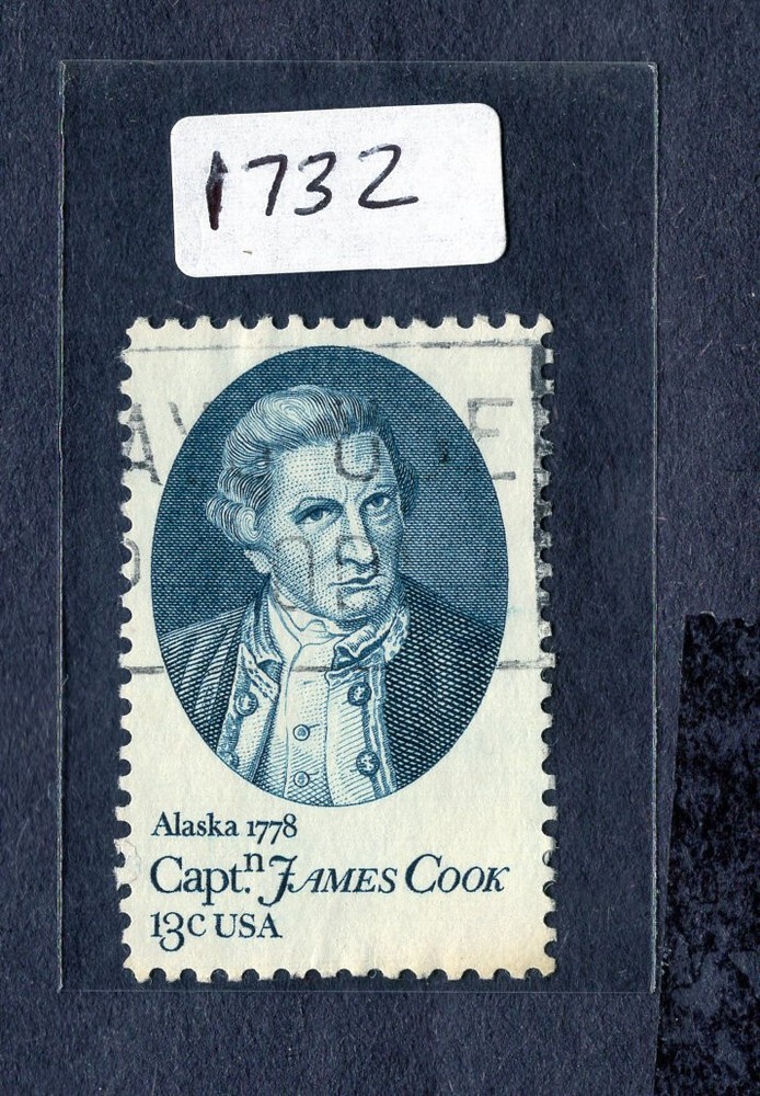 1978 Stamp #1732 Capt. James Cook Used