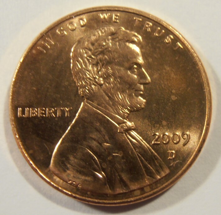 2009 D Lincoln Bicentennial Cent - LP4, BU selected from a nice roll