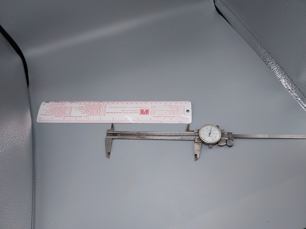 Vintage 6" Caliper Micrometer Only C2