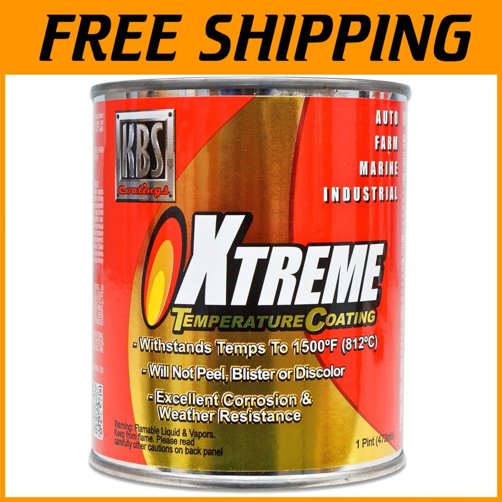 Pure White Xtreme Temperature Coating - Heat Resistant Paint