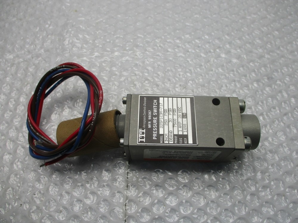 ITT 98087 PRESSURE SWTCH NSNP