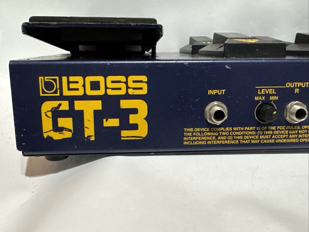 BOSS GT-3 Guitar Effects Processor Multiple Effects Pedal - UNTESTED