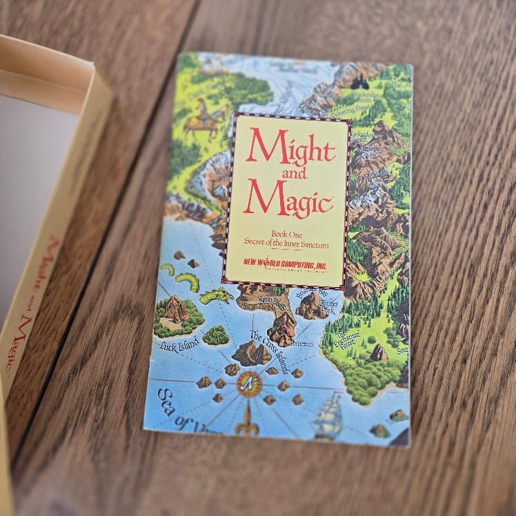 MIGHT & MAGIC Book One IBM Compatible - New World Computing Untested