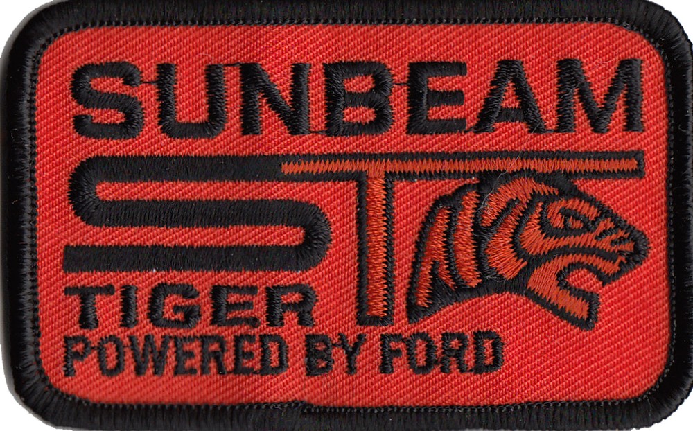 Sunbeam Tiger embroidered patch
