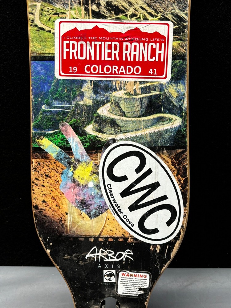 Arbor Axis 40" Drop Through Longboard!