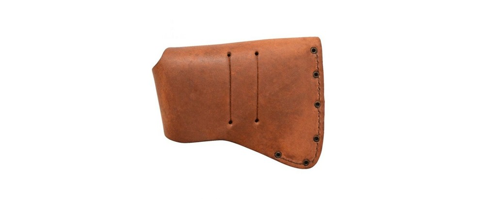 Camillus Teca Hatchet Sheath Vegetable Tanned Leather Constructions Belt Loop