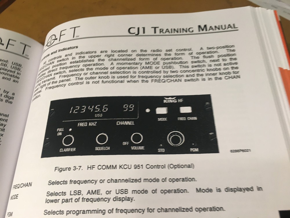 Citation CE-525, CJ & CJ1 Pilot Training Manual