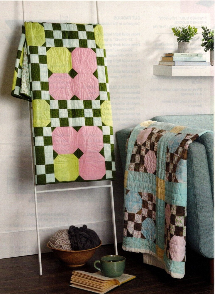 Now & Then Quilt Pattern Pieced VW