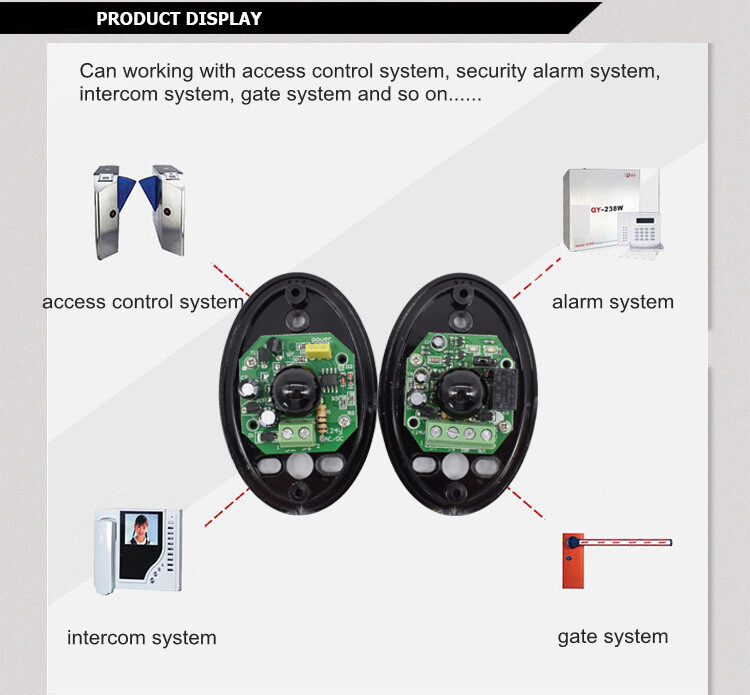 3pcs Laser Security System Infrared Beam Sensor Motion Detector Outdoor