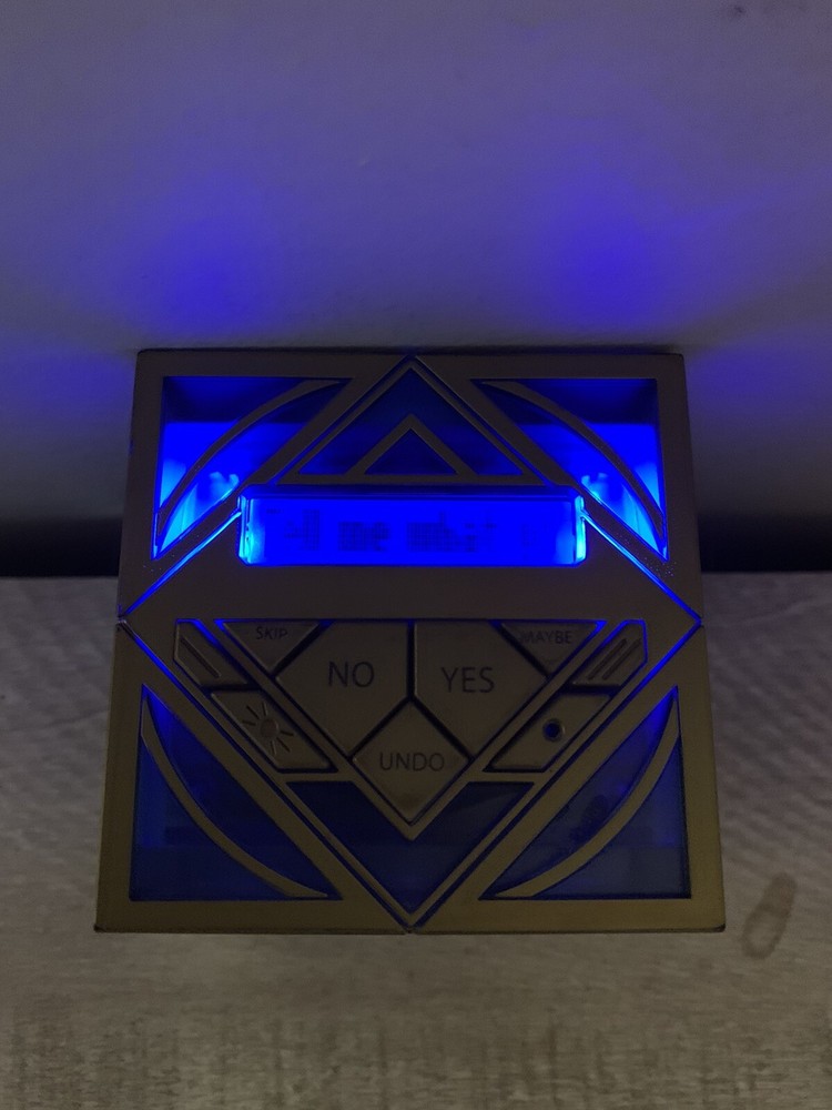 Star Wars Science Jedi Holocron Knowledge Cube 20 Questions TESTED WORKS
