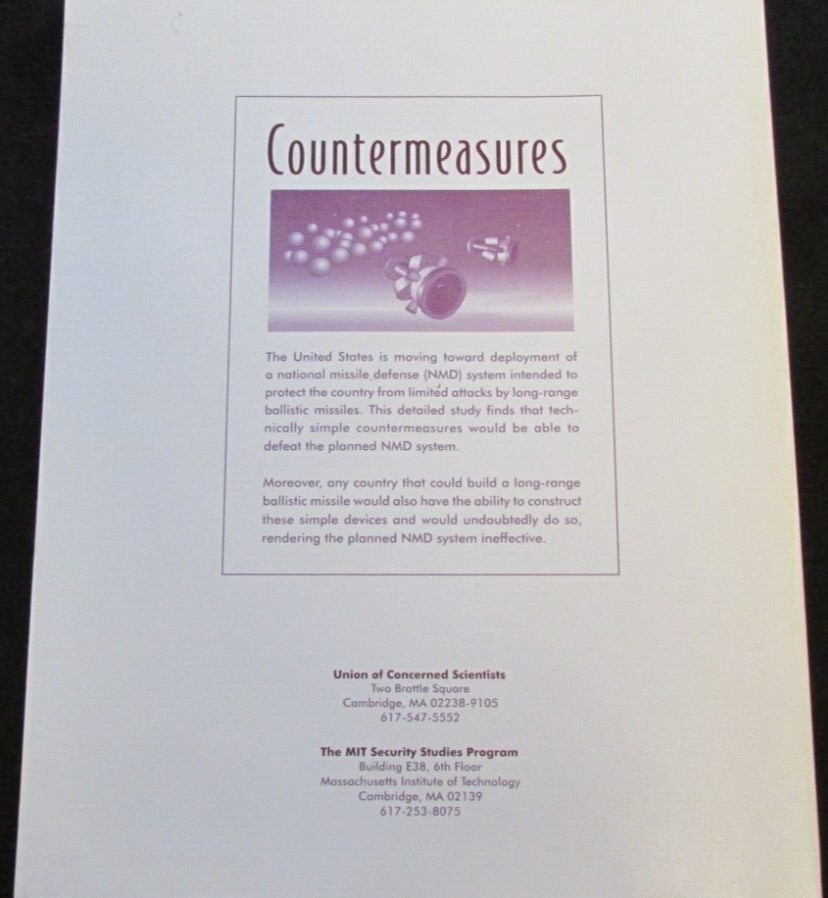 2000 US Missile Defense System Technical Evaluation MIT Concerned Scientists
