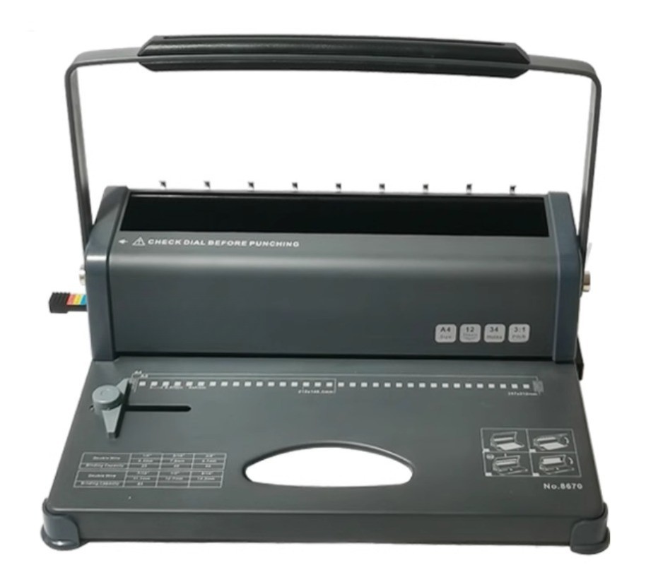 Iron Ring Binding Machine Hole Punch Binding Machine 34-Hole Contract Binding