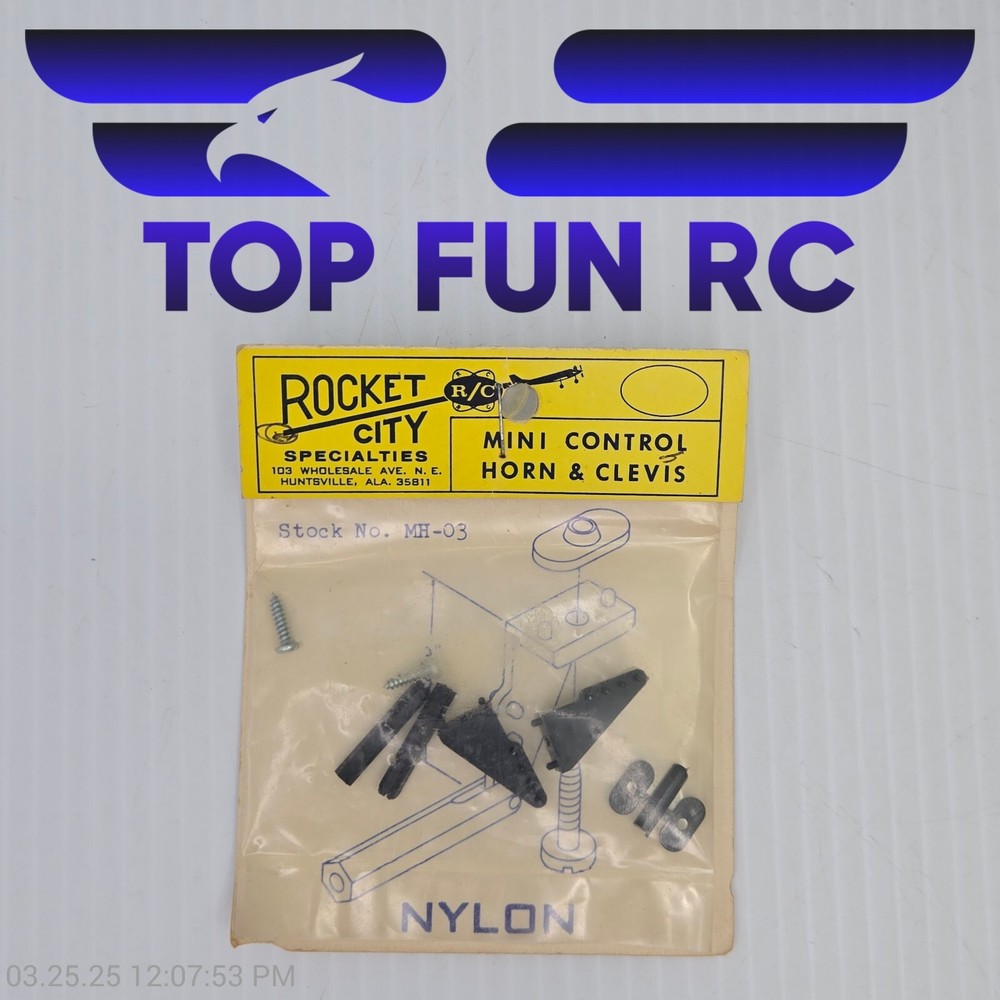 Rocket City Mini Control Horn & Clevis