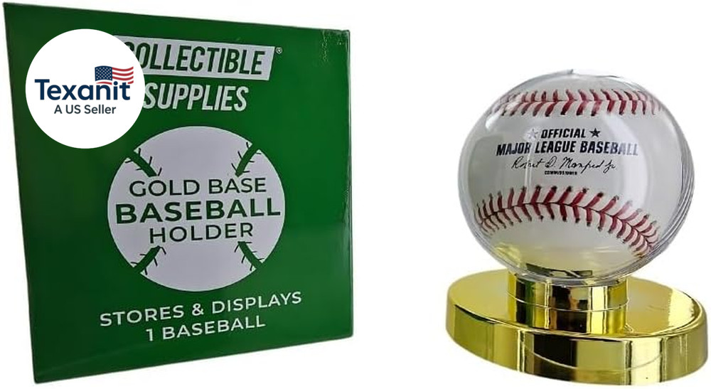 Autographed Baseball Holder Display Case – Baseball Display Case with UV Protect