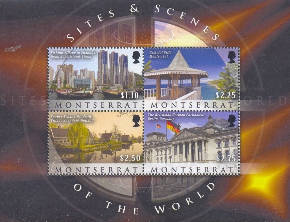 Montserrat Scott #'s 1243 - 1244 MNH
