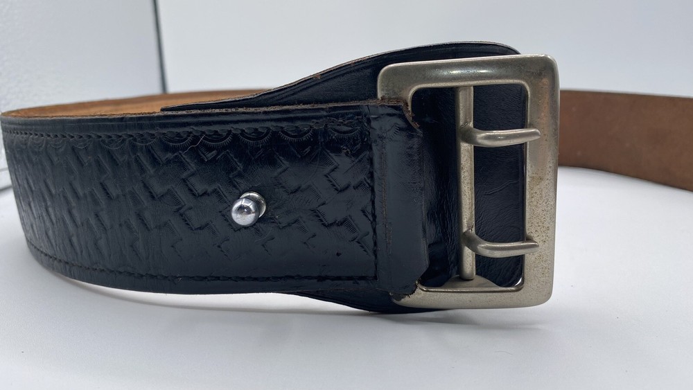Jay-Pee Belt Wide Two Hooks Leather Vintage