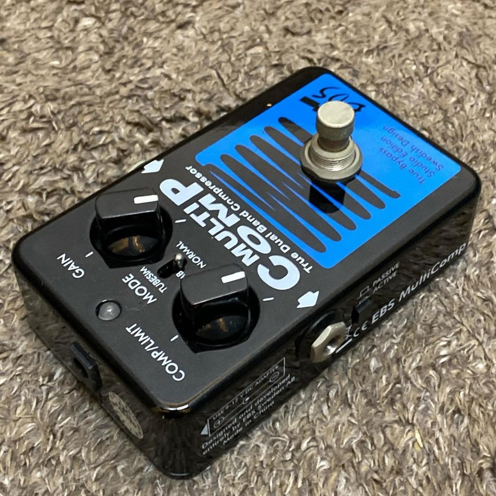 EBS MultiComp Studio Edition Compressor Pedal Used with Scratches