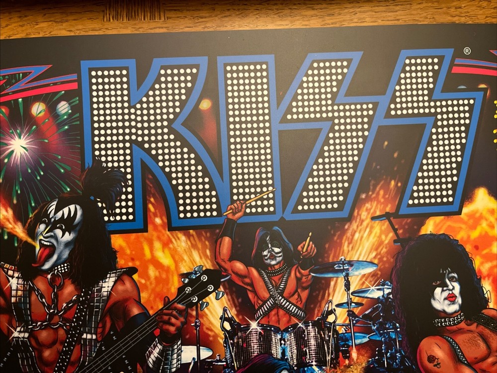 Stern KISS Pro Pinball Translite