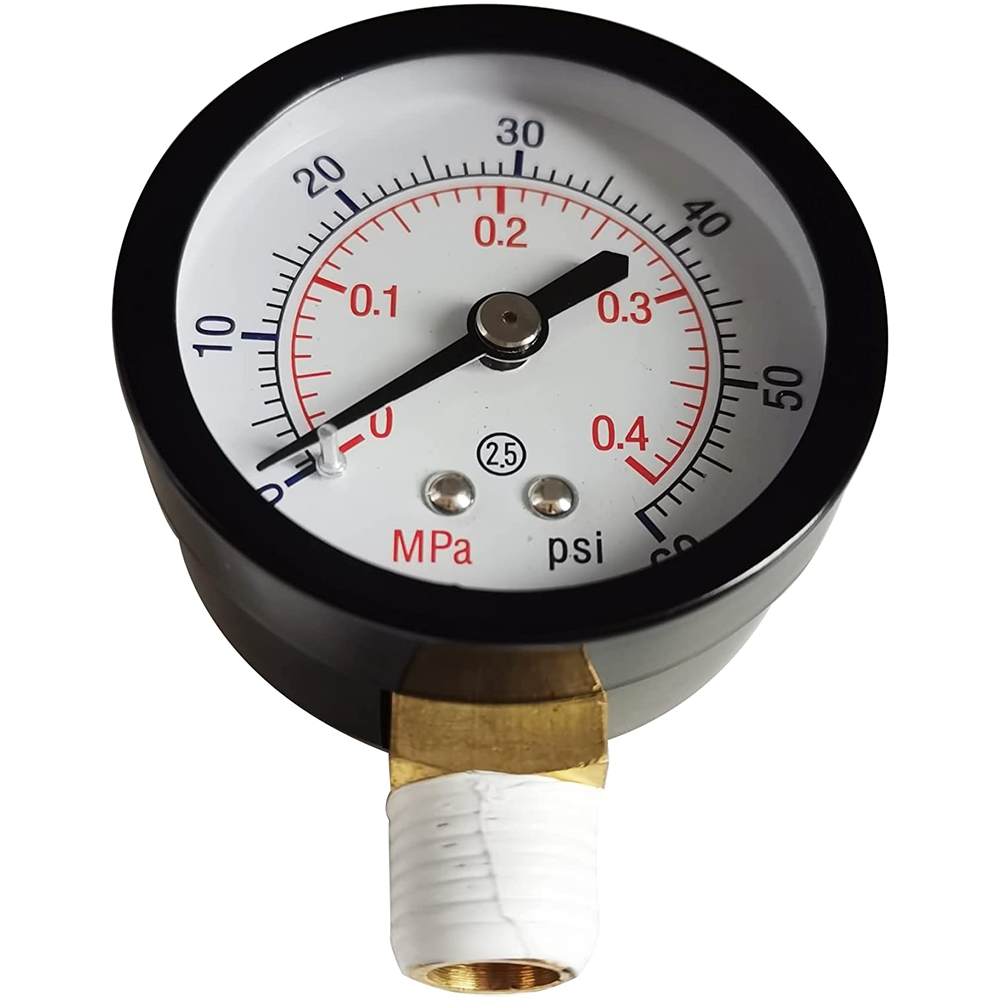 Swimming Pool Filter Pressure Gauge ECX270861 For Select Sand & D.E. Pool Filter
