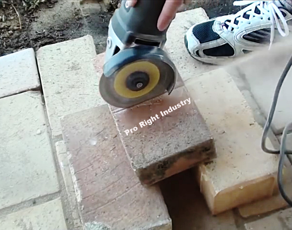 4'' segmented diamond blade for stone, brick, block and concrete