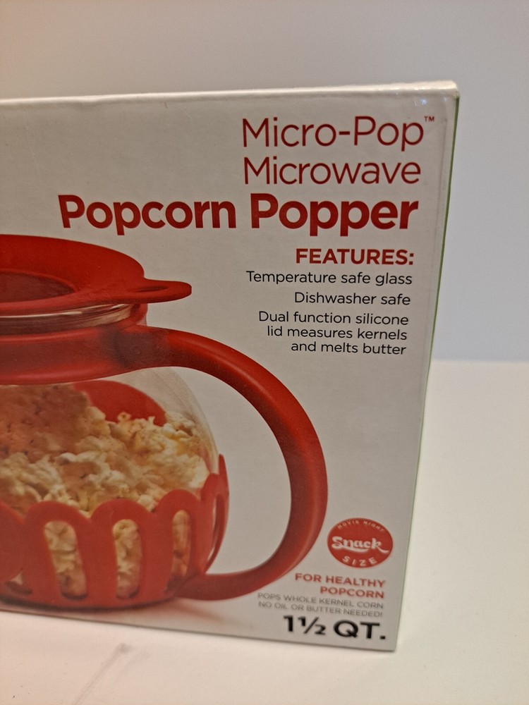 Ecolution 1.5qt. Microwave Popcorn Maker - Red