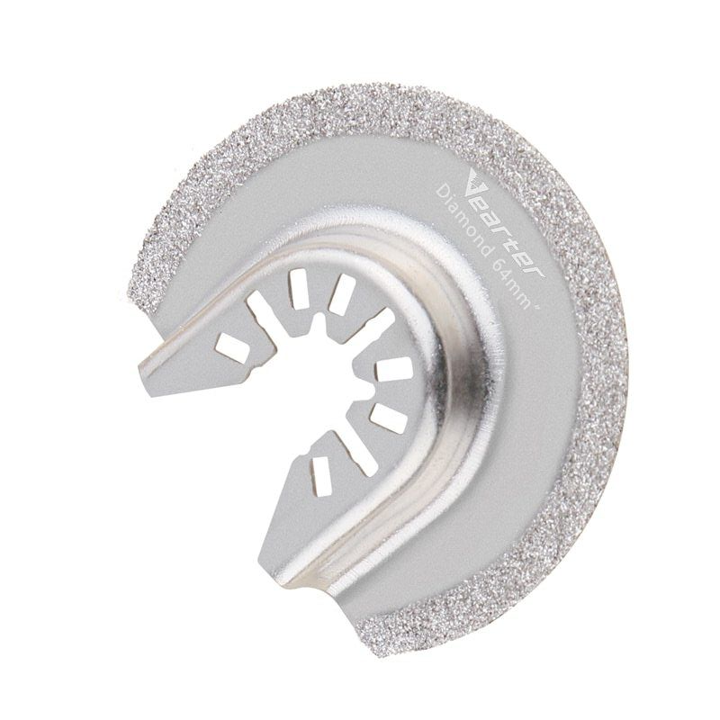2PCS Diamond Universal Oscillating Tool Blade Set Multi Tool Cutting Saw Blade