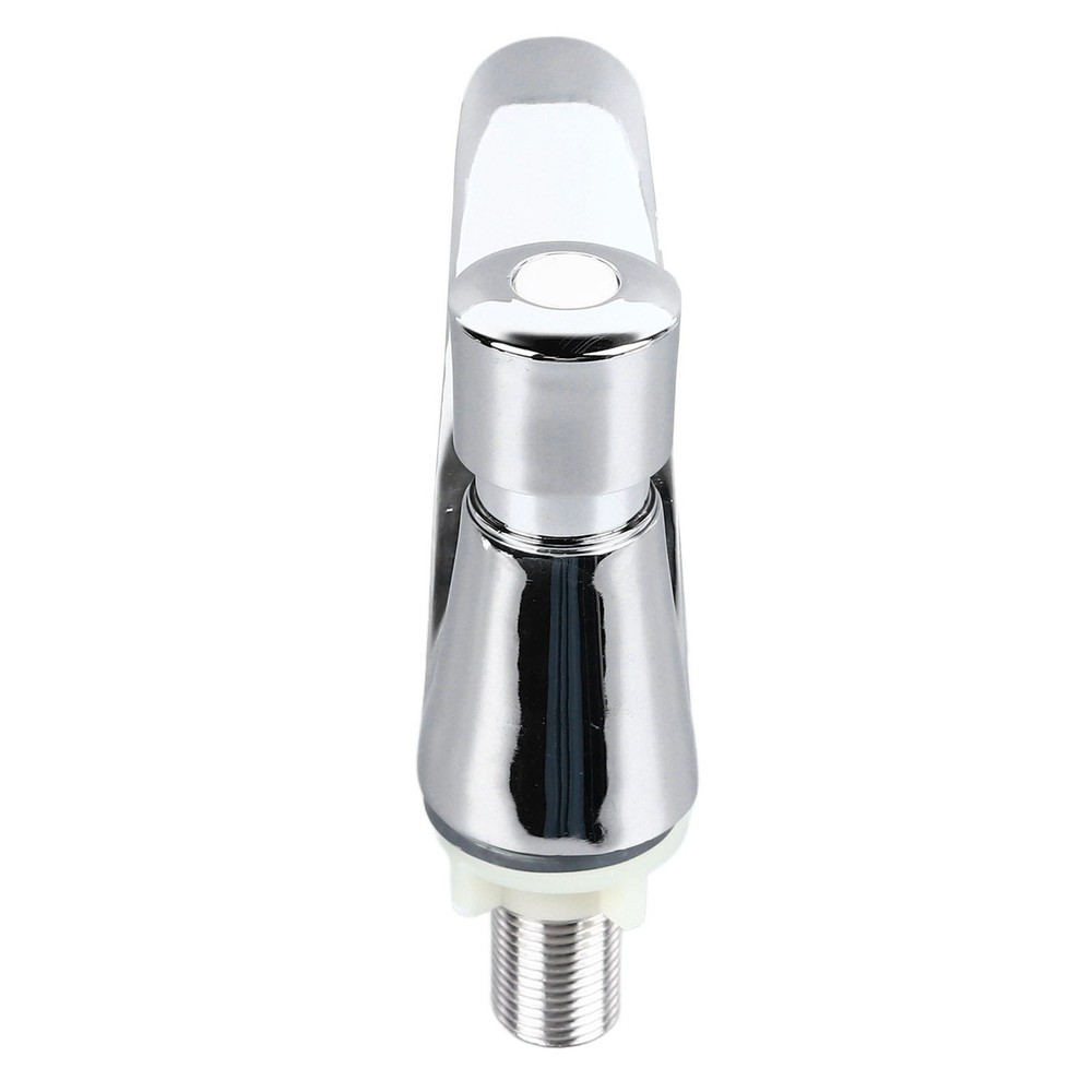 Basin Sink Faucet Push Button Design Water Saving Rugged Time Delay US