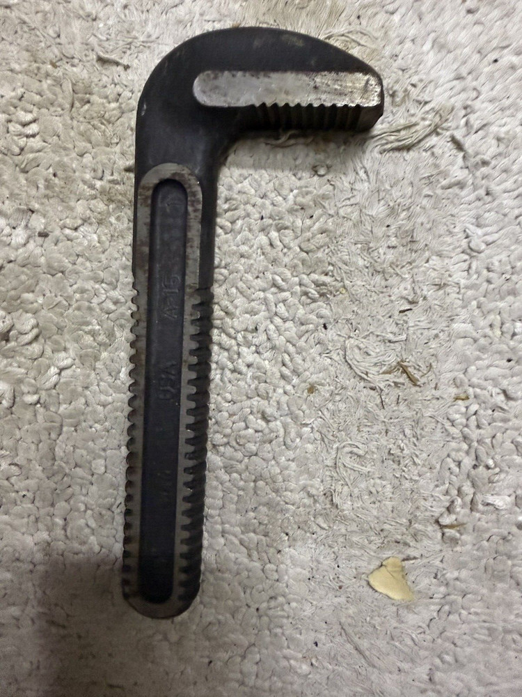 Drop Forged Pipe Wrench Replacement Hook Jaw For 18” Wrench