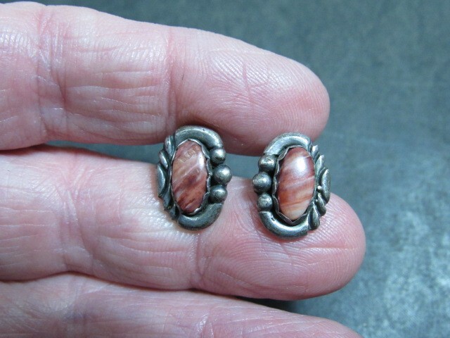Native American Sterling Silver Earrings