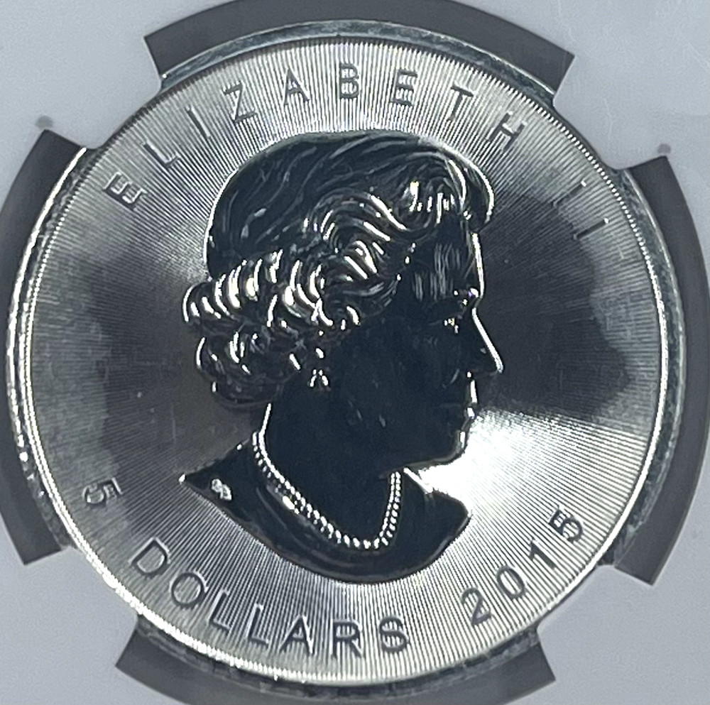 2015 Canada NGC $5 MS69 Maple Leaf Early Release