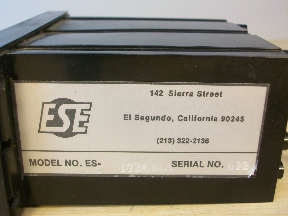 ESE ES-172CMA - Console Mount Clock - from Harris Medalist 12 mixing console