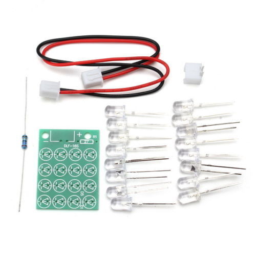 DIY CD4017+NE555 Strobe Module Electronics Learning Kit///////// Ships from USA