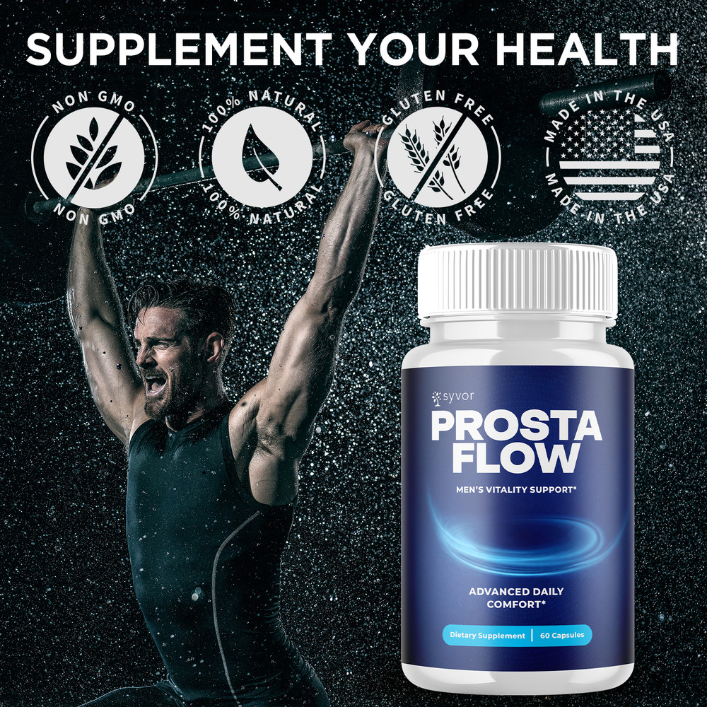 (2 Pack) Prosta Flow Advanced Prostate & Bladder Support ProstaFlow 120 Capsules