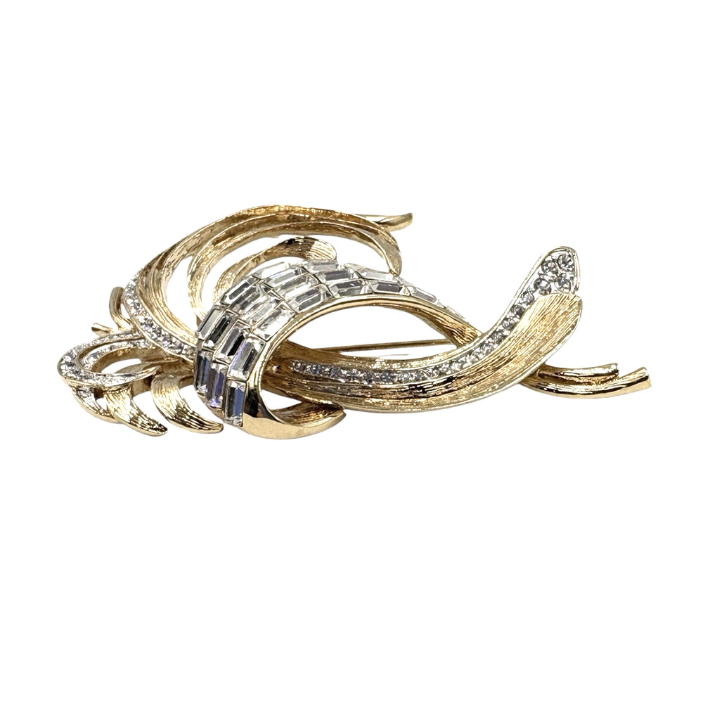 Nolan Miller Wave Tree Brooch