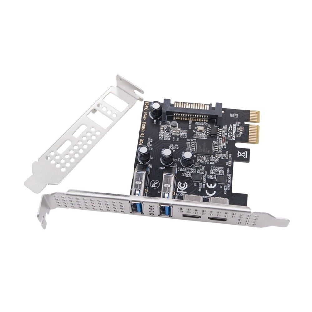 New PCI Express to USB PCIE Adapter Card With PCI-E 1X External Interface