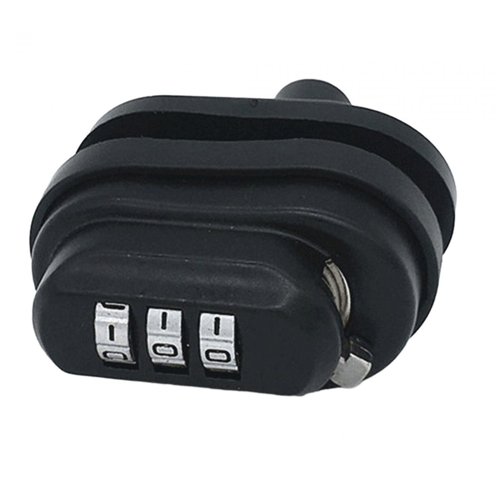 Combination Lock Padlock 3 Digit Accessories Universal Resettable Portable
