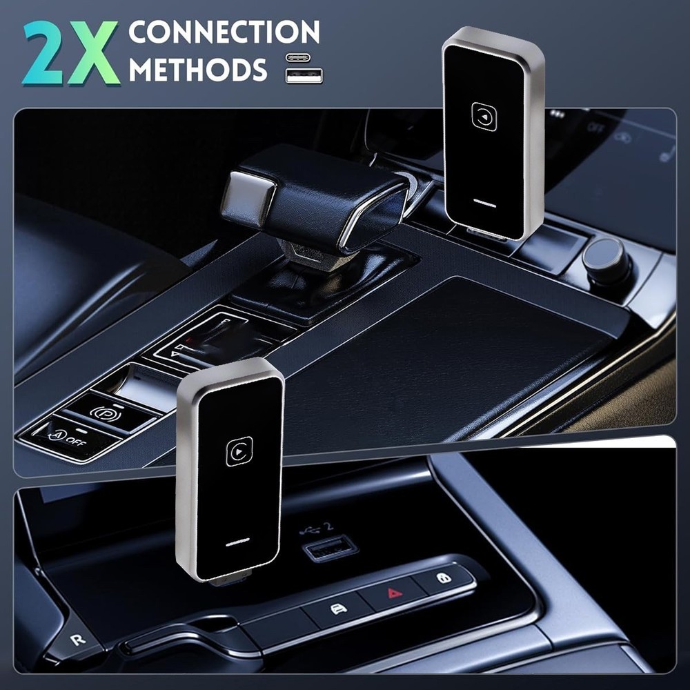 USB Wireless CarPlay Adapter For iPhone Apple Wireless Carplay Dongle Plug Play