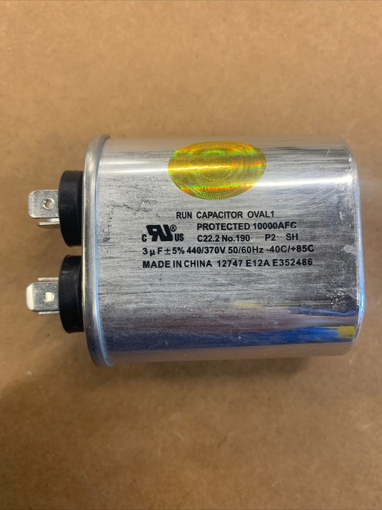 SUPCO CR3X440 OVAL RUN CAPACITOR (3 MFD X 440VAC)