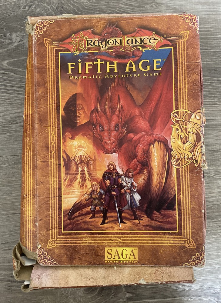 TSR Dragonlance SAGA Dragonlance - The Fifth Age READ!!!
