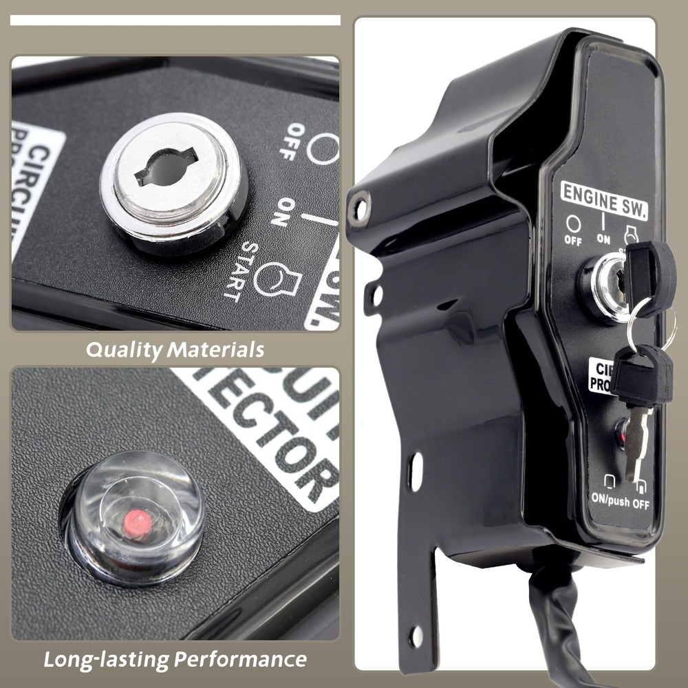 Ignition Switch Box Compatible with Harbor Predator 13HP 420cc Engine 60340 6...