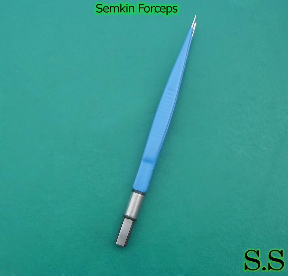 Bipolar Semkin Forceps 15cm ReUsable Electrosurgical Instruments, EL-019