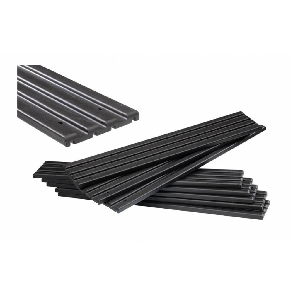 Tie Down 86164 Marine Boat Trailer Bunk Slick Set, 3" x 16" 10 Pack Black