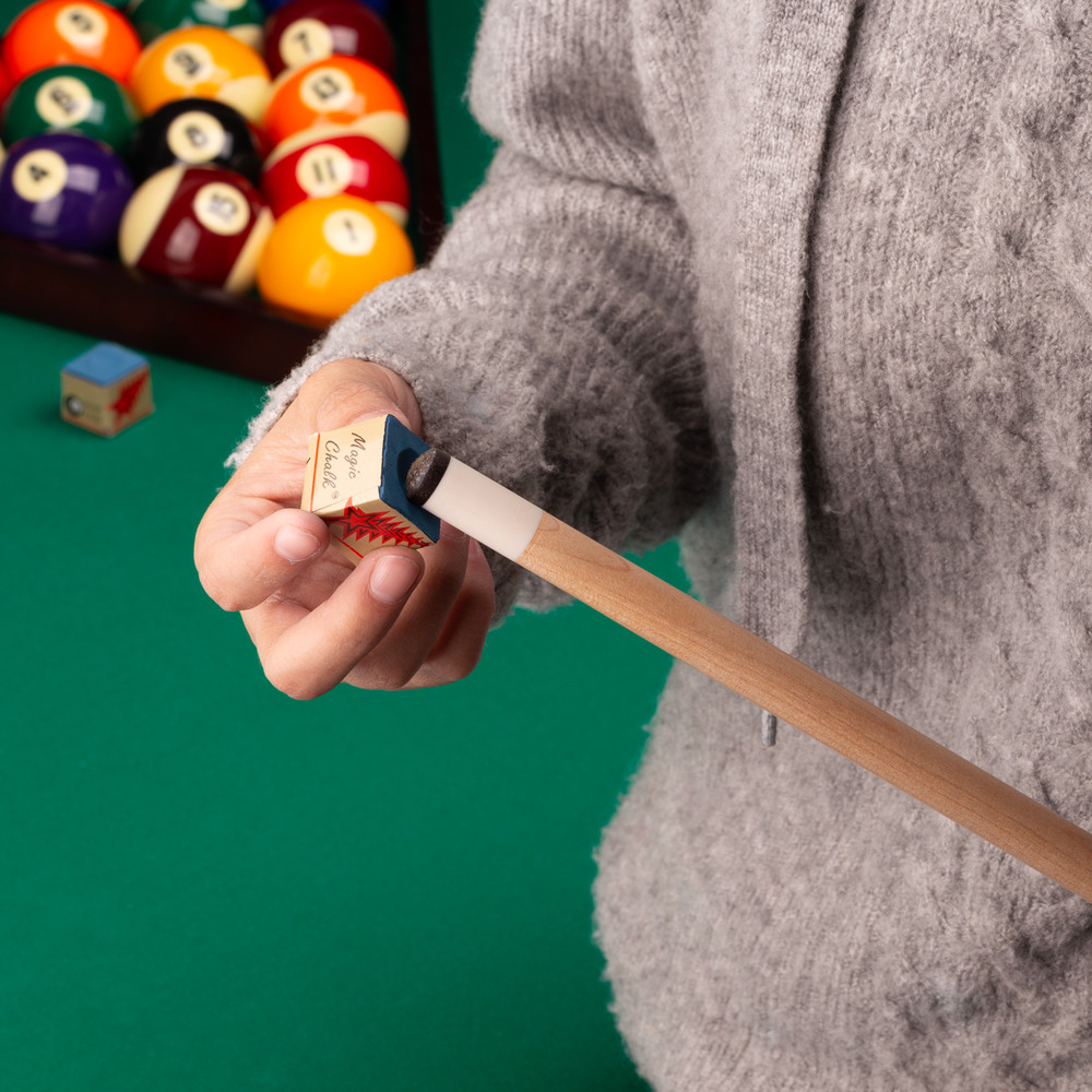 Magic CHMC Pool Cue Chalk Box of 2
