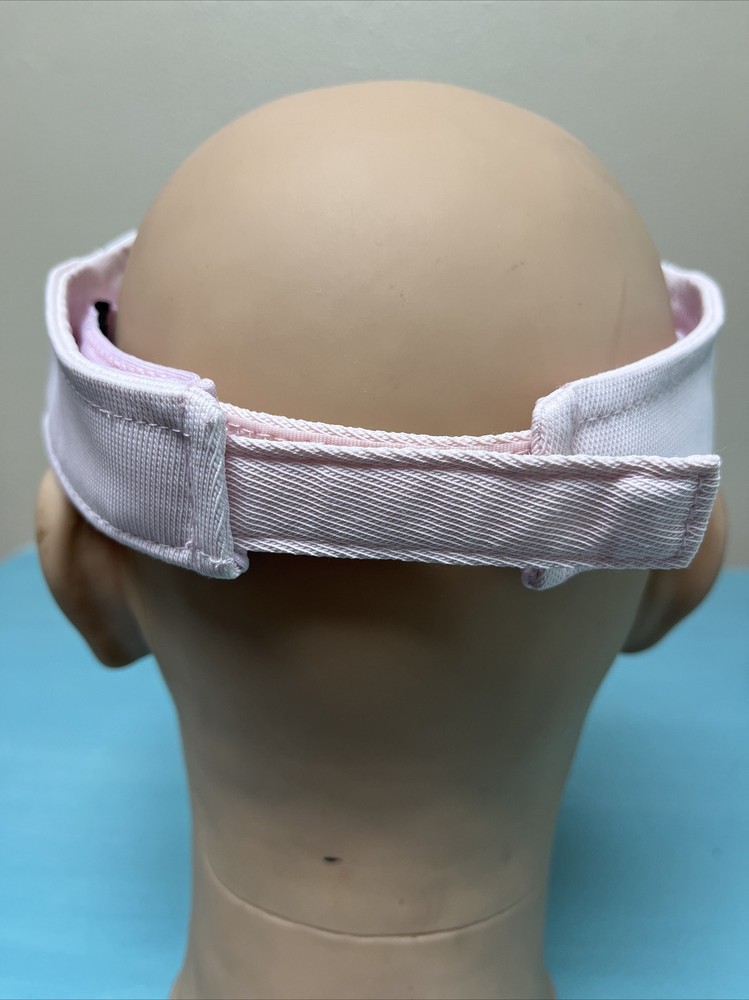 Dodge Ladies Pink Visor Like New Without Tags Strap Back Adjustable