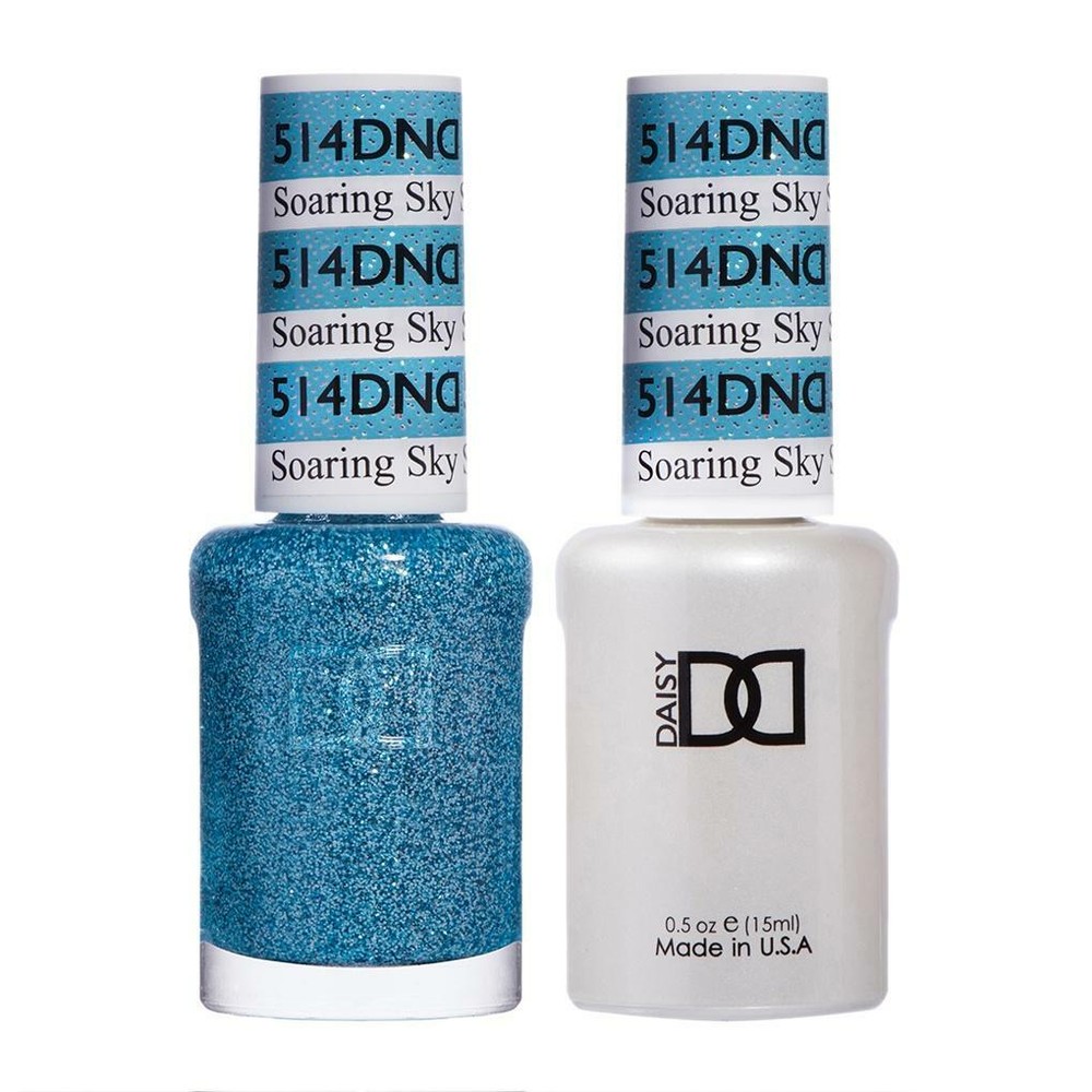 DND Duo Gel & Lacquer Soaring Sky #514